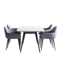 4-Seater Modern Dining Set