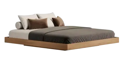 Low Profile Platform Bed