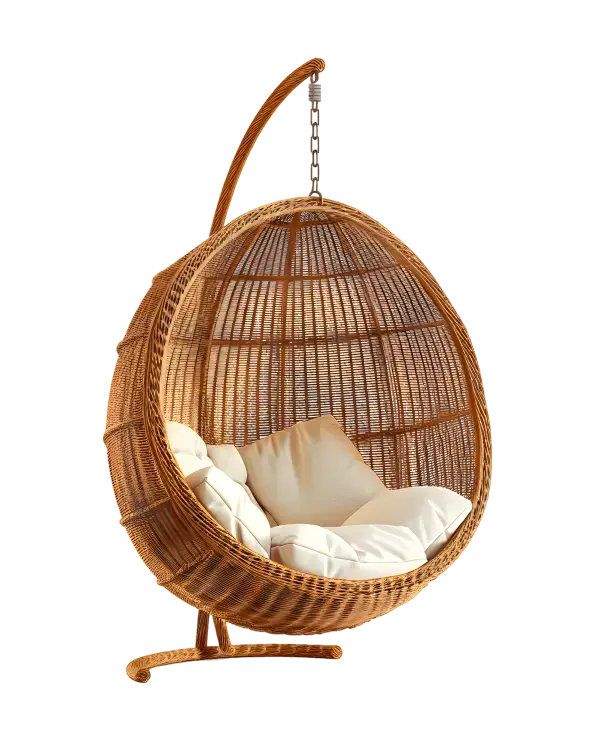 Wicker Hanging Swing Chair (IKEA)