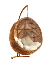Wicker Hanging Swing Chair (IKEA)