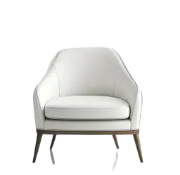Contemporary White Armchair (IKEA)