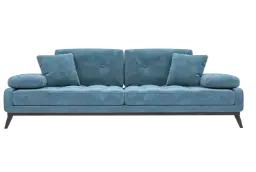 Modern Teal Velvet Sofa (IKEA)